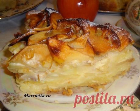 ЯБЛОЧНЫЙ ПИРОГ - супер сочный и очень вкусный рецепт