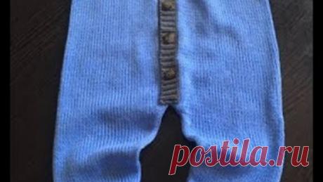 Комбинезон на вязальной машине