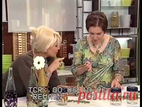 Декорирование бутылки.МК.