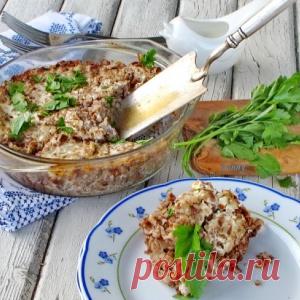 Гречневая запеканка с мясом по-польски
