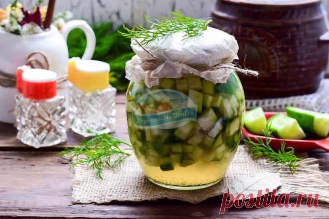 Огурцы для рассольника и салатов на зиму: пошаговый рецепт с фото