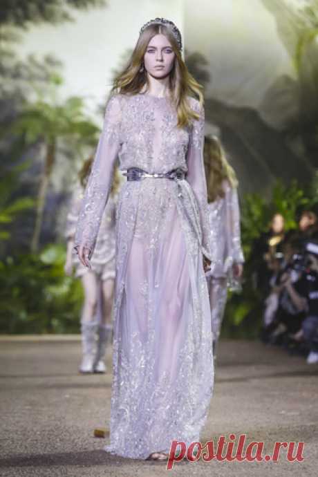 Неделя высокой моды в Париже: Elie Saab весна-лето 2016
