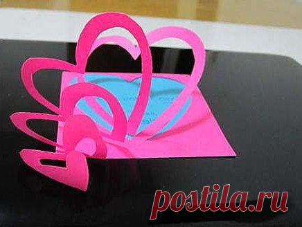 Оригинальная открытка / Удивительное искусство
