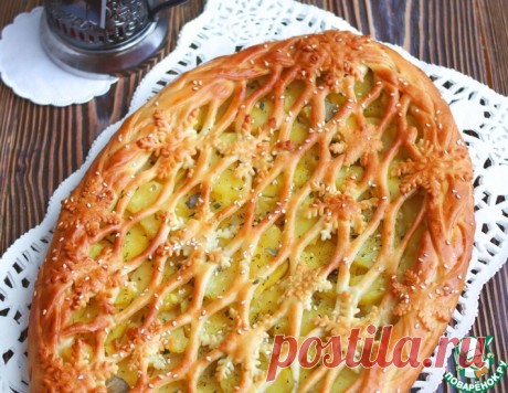 Пирог с картофелем и сливочным маслом – кулинарный рецепт