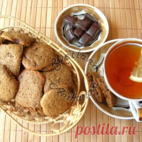 Домашнее Кофейное Печенье «КАПУЧИНО» с Кусочками Шоколада - МирТесен