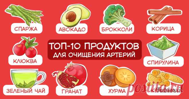 7 эффективных способов очищения артерий естественным путем