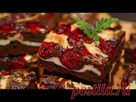 А-ля "БРАУНИ - ЧИЗКЕЙК" 😋 БЮДЖЕТНО ПОЛЕЗНО ВКУСНО! Быстрый Рецепт | Кулинарим с Таней