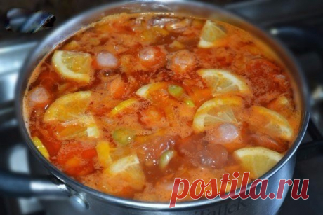 Солянка с сосисками » Женский Мир