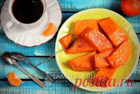 Тыква запечённая в духовке кусочками, рецепт с фото. Как запечь тыкву кусочками с сахаром?