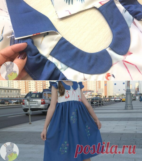 Остатки сладки, или какое получилось платье для малышки из них | Творческие будни | Яндекс Дзен