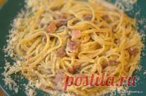 » Спагетти похожие на карбонару Haba-Cooking