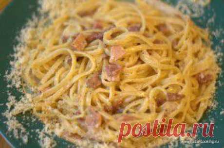 » Спагетти похожие на карбонару Haba-Cooking