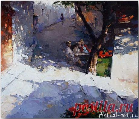 Алексей Зайцев и его слово в мастихине | Actual-art.ru