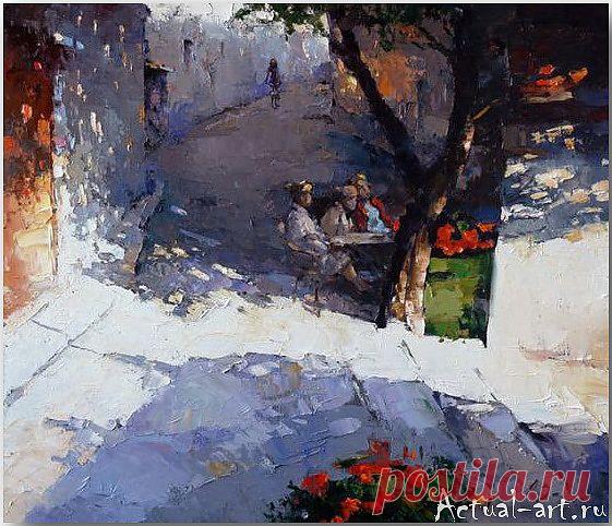 Алексей Зайцев и его слово в мастихине | Actual-art.ru