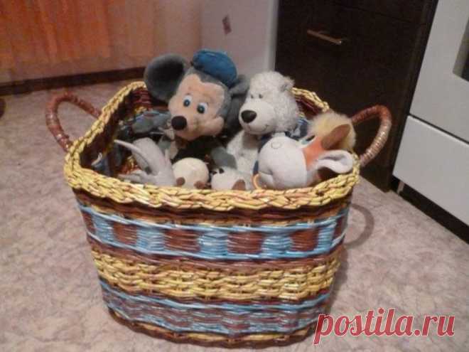 Корзинка своими руками!