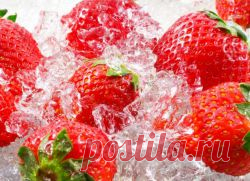 Как заморозить клубнику с сахаром на зиму?