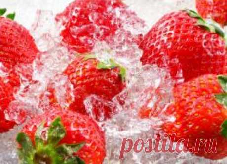 Как заморозить клубнику с сахаром на зиму?