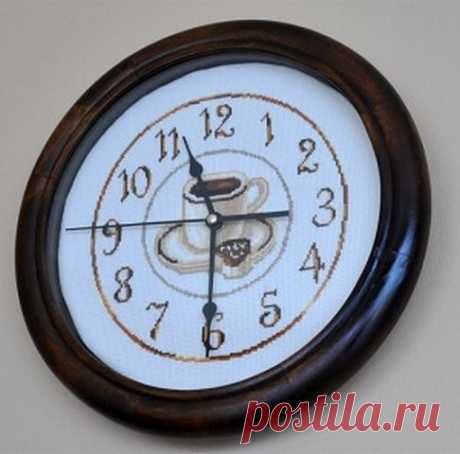 Вышивка крестиком - часы | razpetelka.ru