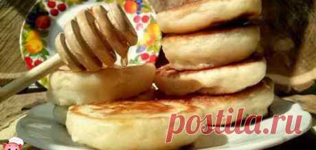 Вкусные пышные оладьи на молоке и дрожжах - Готовим рецепты