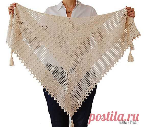 Awana Shawl by Dragana Savkov Bajic