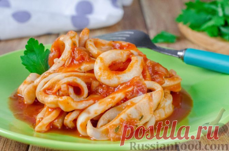 БЛЮДА ИЗ КАЛЬМАРОВ - лучшие рецепты!