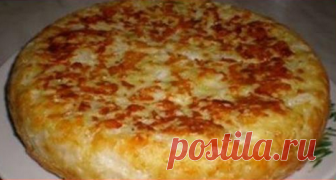 Шарлотка с капустой на кефире