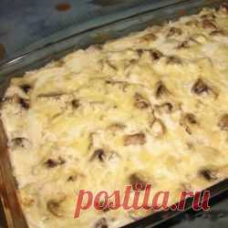 Куриная запеканка с грибами На нашем кулинарном сайте Вы сможете узнать как приготовить Куриная запеканка с грибами рецепт поэтапного приготовления.