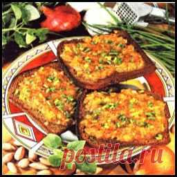 Гренки с чесноком