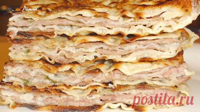 Комплимент от ШЕФА: Китайские лепешки с мясом.