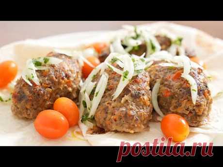 Вместо шашлыка! Нереально вкусно! Люля-Кебаб по-домашнему! Котлеты из фарша с овощами в духовке