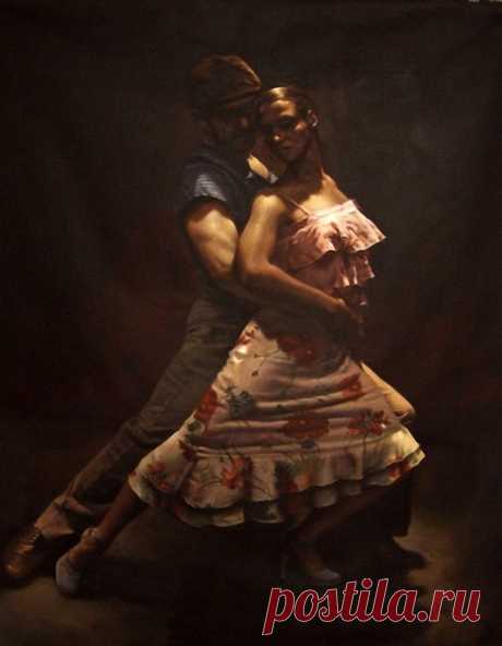 Танец страсти...Британский художник Hamish Blakely