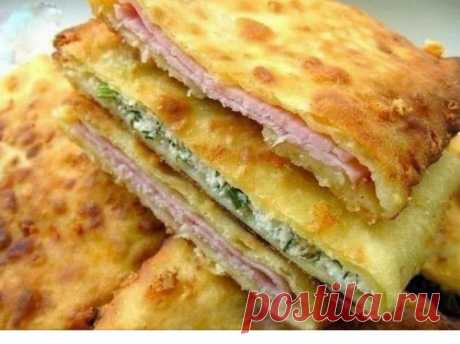 Рецепты и Рассказы: Сырные лепешки с начинкой