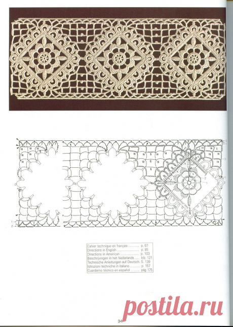 Уникальная книга по вязанию из серии DMC. Creations Crochet D'or (В исходном размере).