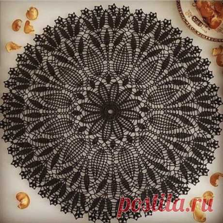 Роскошная салфетка крючком Новый конкурс с денежными призами! - условия читаем ЗДЕСЬ