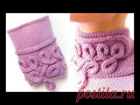 Много чудный идей для оформления горловин-манжет вязаных изделий, придающих неповторимый вид изделию