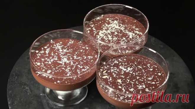 Десерт - Мусс шоколадный