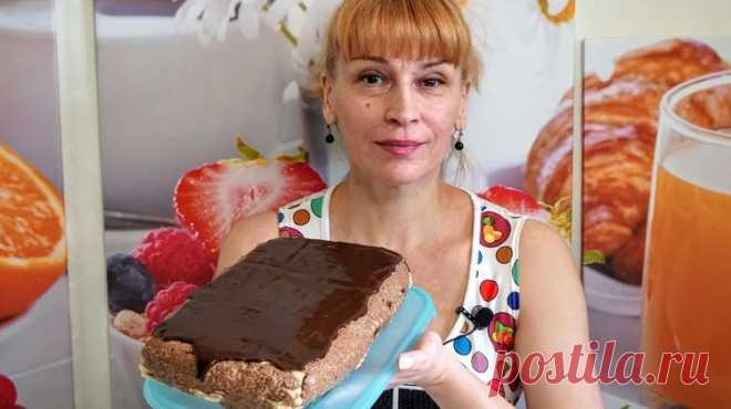 Шоколадный торт без выпечки тающий во рту, который вы не ели - Простые рецепты Овкусе.ру