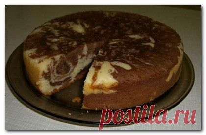 Кекс Зебра в мультиварке - рецепт выпечки | Мультиварик.Ру