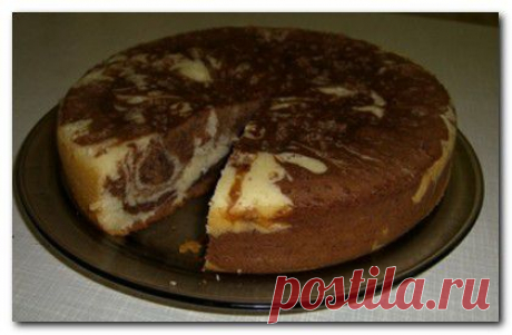 Кекс Зебра в мультиварке - рецепт выпечки | Мультиварик.Ру