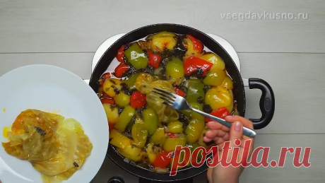 Басма - овощное рагу с мясом. Узбекская кухня. Рецепт от Всегда Вкусно!