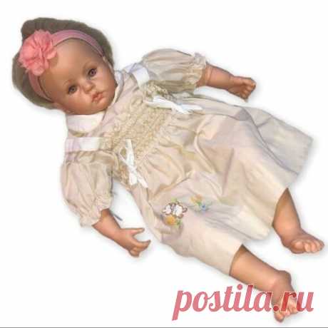 Gotz 20" Hildegard Gunzel кукла блондинка девочку фиолетовые глаза винил около 20" винтажный | eBay