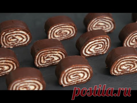 Всего 10 минут и СУПЕР десерт БЕЗ выпечки готов! Вкусно, просто, быстро!