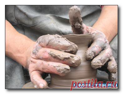 Гончарный круг своими руками как найти и работать с глиной.