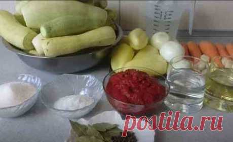 Невероятно вкусная заготовка на зиму – лечо из кабачков