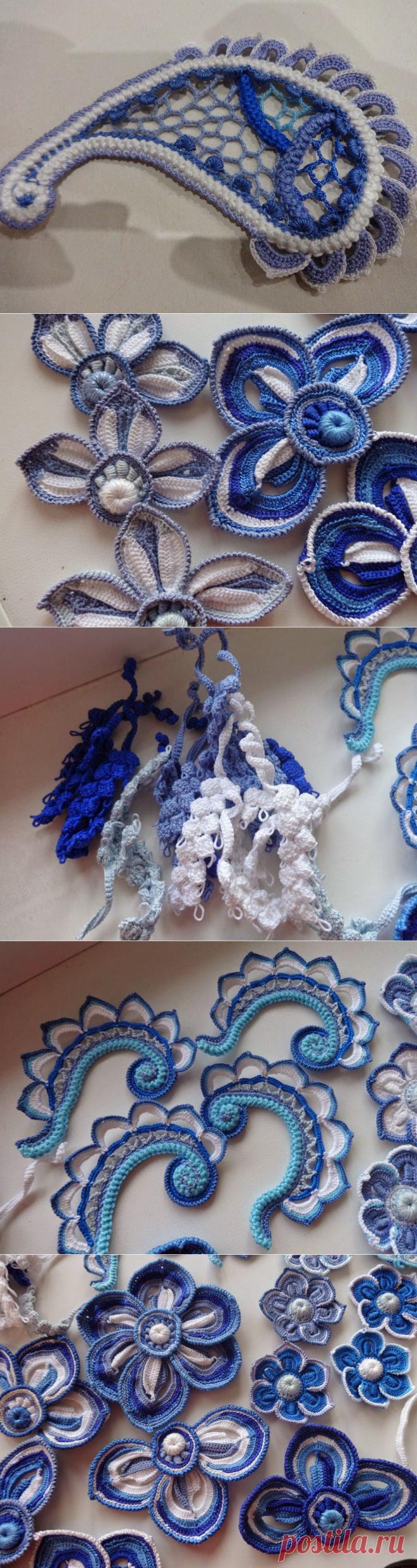 Irish crochet &: Реплика Виты Сениной. Ирландия. Много фото.