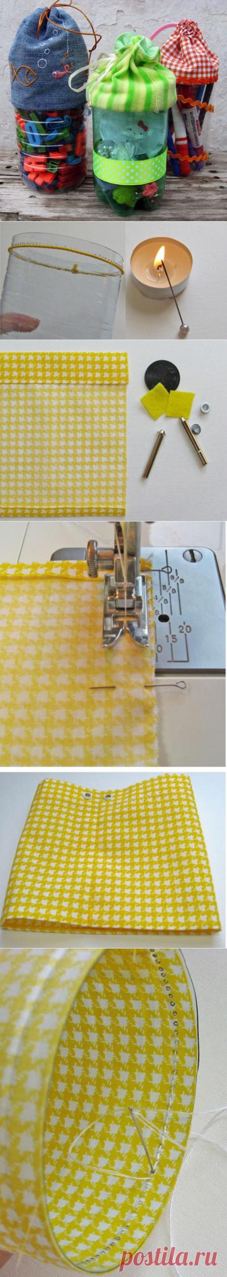 Сумочки из пластиковых бутылок | Своими руками