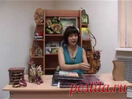 Знакомство с техникой декопатч, мастер класс