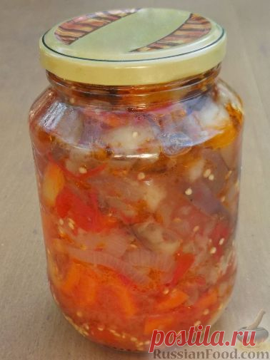 Рецепт: Салат «Вкус августа» на RussianFood.com