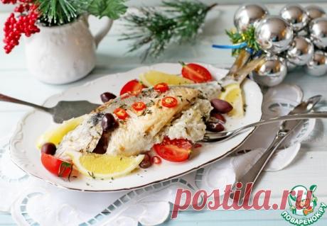 Дорадо в кокосовом молоке с начинкой - кулинарный рецепт