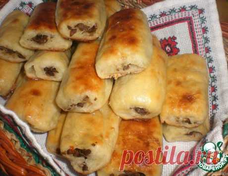 Картофельные рулетики с грибами – кулинарный рецепт